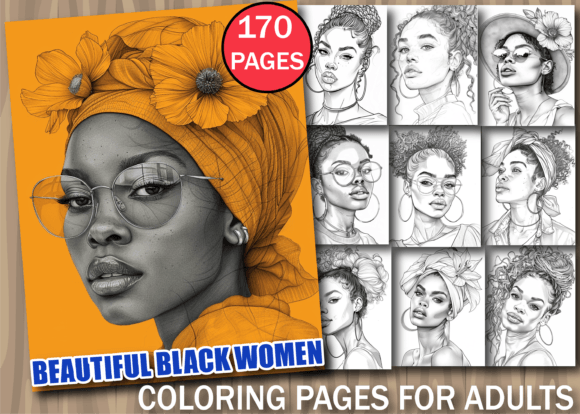 Beautiful Black Women Coloring Pages: A Celebration of Beauty and Empowerment
