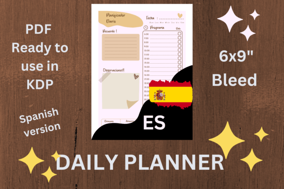 Decorated Daily Planner Spanish: A Smart Tool for Better Organization