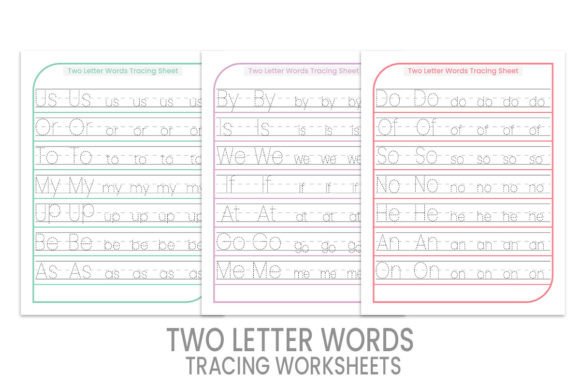 Two Letter Words Tracing Worksheets: A Practical Resource for Learning and Creativity
